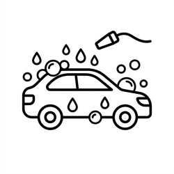 خدمات غسيل السيارات