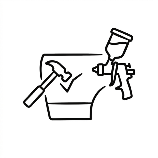 إصلاح صدمة بسيطة